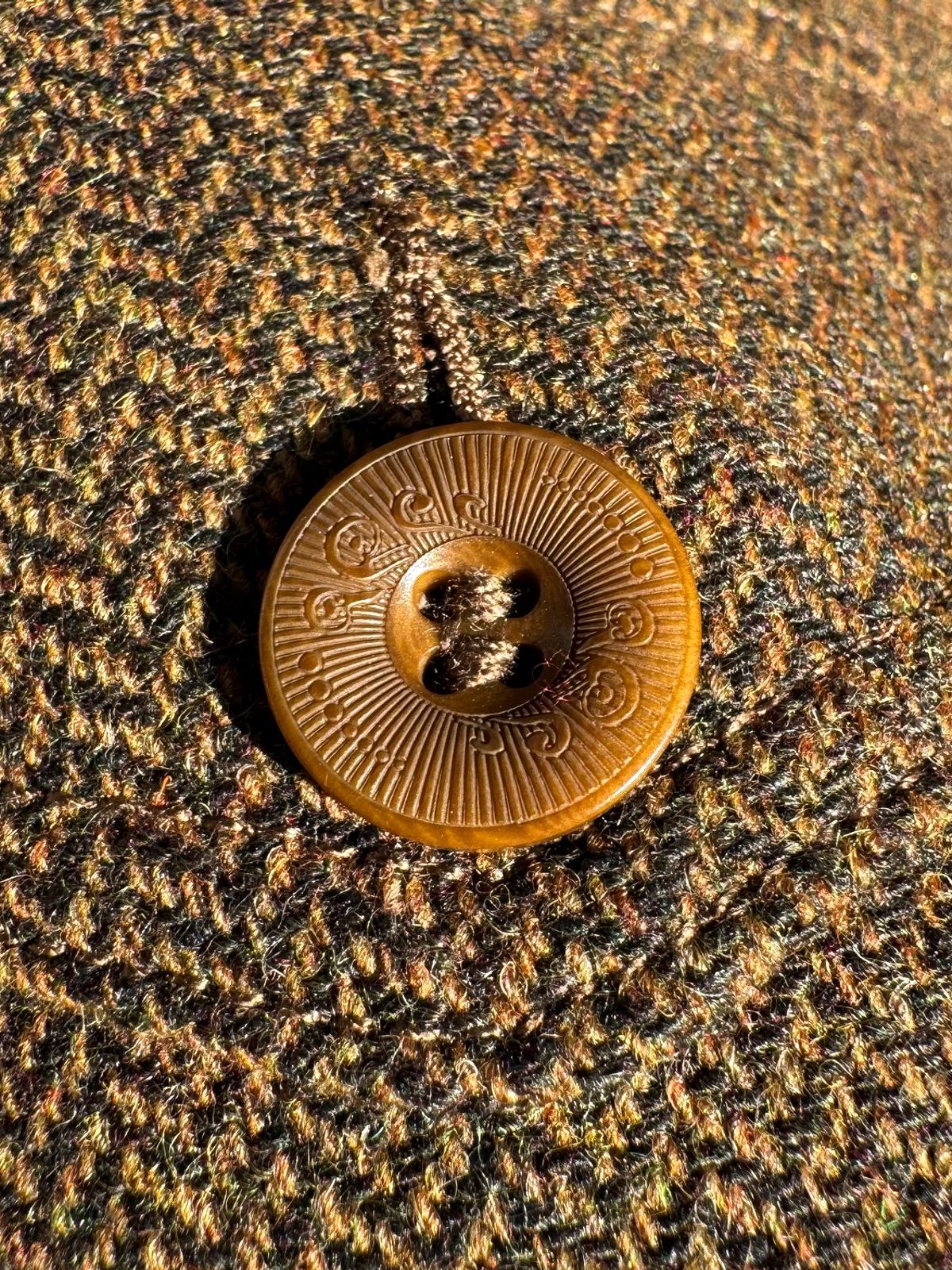 Further detail of cloth and construction